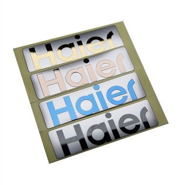 Logo in metallo in acciaio inossidabile