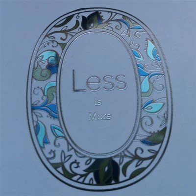 Adesivo per etichette in metallo nichel